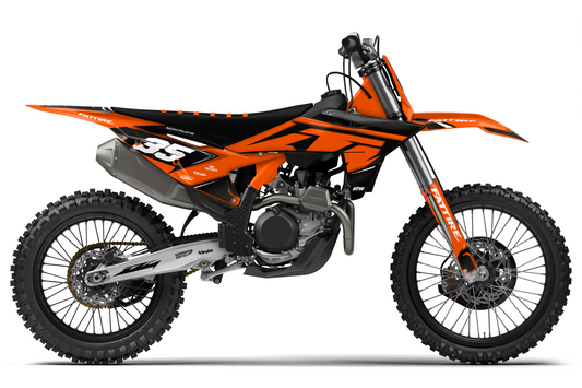 Kit déco KTM SX/SXF/EXC/EXCF - KKTSE007 Orange