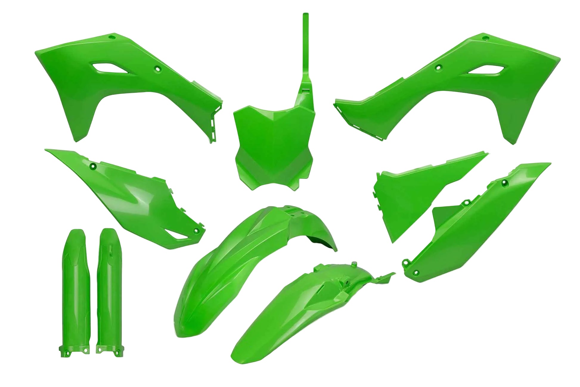 KIT PLASTIQUE COMPLET KAWASAKI KXF 2024