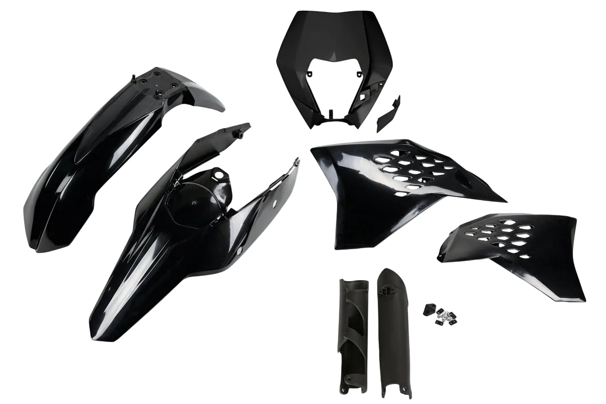 KIT PLASTIQUE COMPLET KTM EXC/EXCF 2008 À 2011