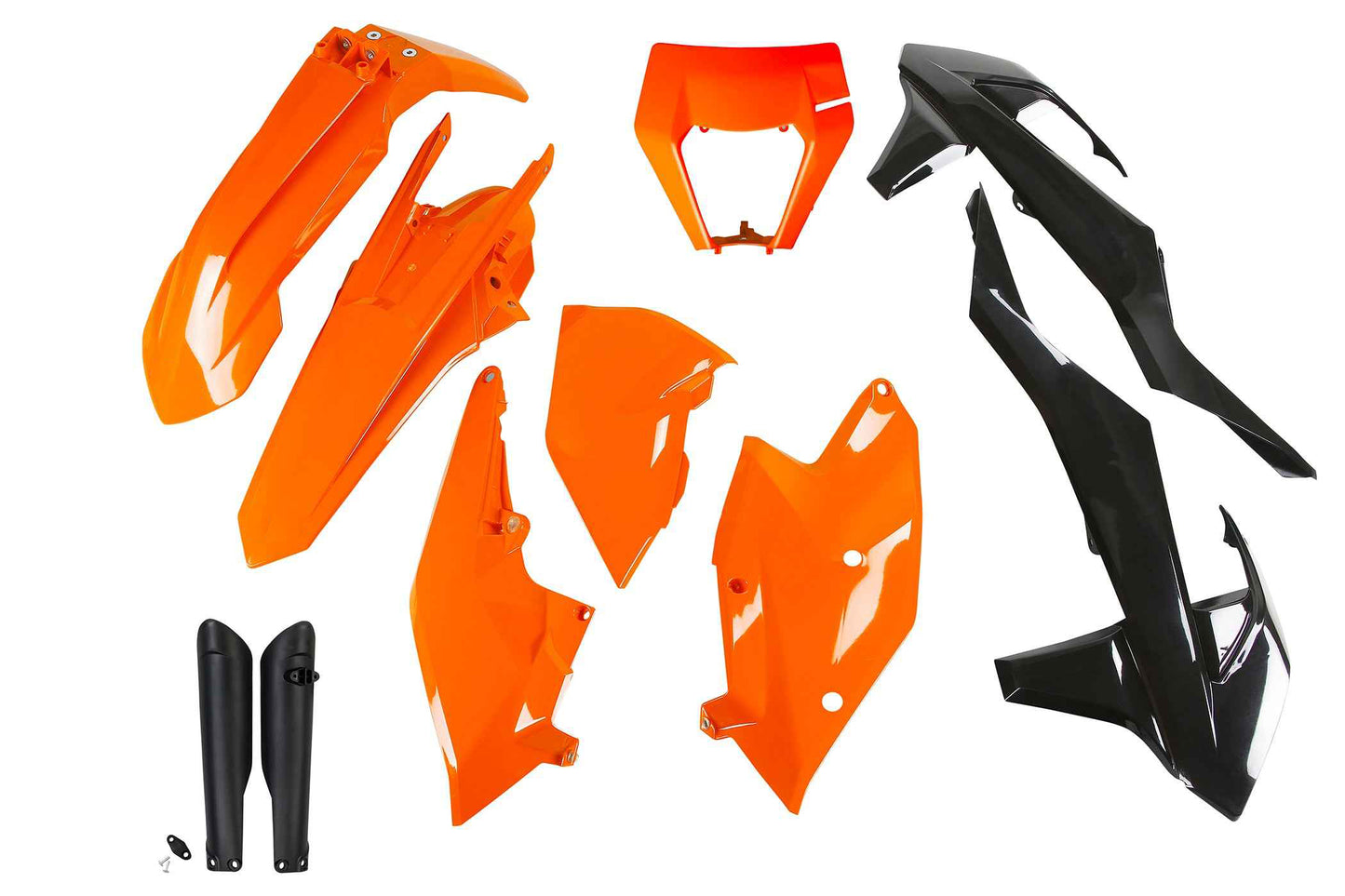 KIT PLASTIQUE COMPLET KTM EXC/EXCF 2017 À 2019