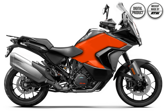 KTM 1290 SUPER ADVENTURE 2021-2024 Mockup – PSD & AI