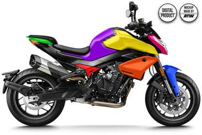 CFMOTO 800 NK 2023-2025 Mockup – PSD & AI
