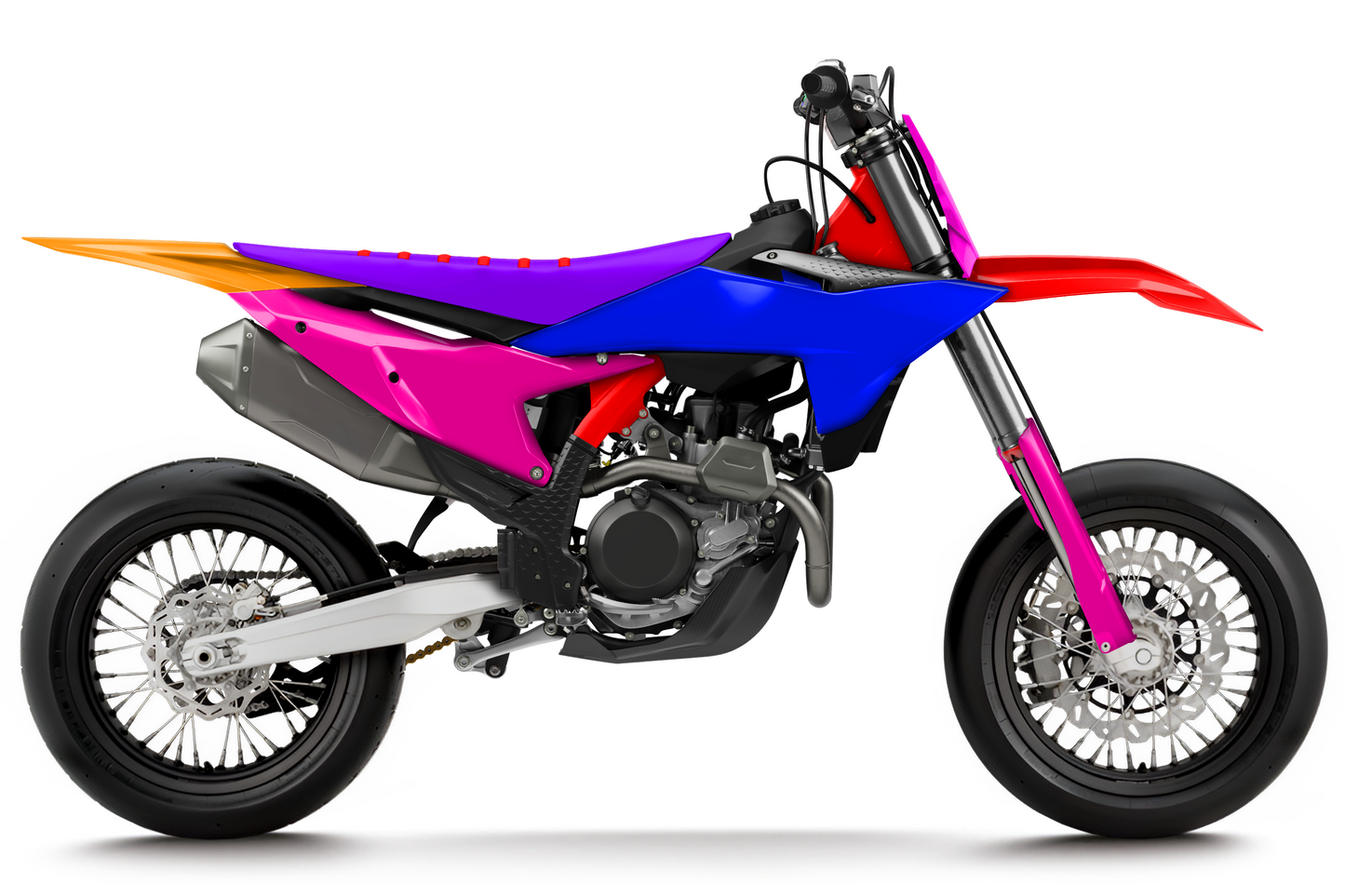 KTM 450 SMR 2025-2026 Mockup – PSD &amp; AI