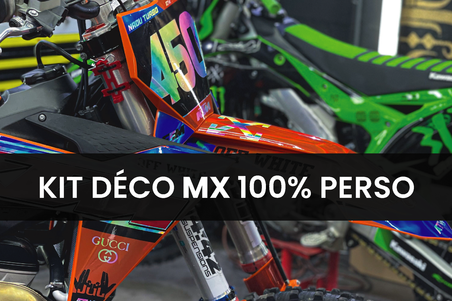 Kit déco Motocross/Enduro - 100% Perso