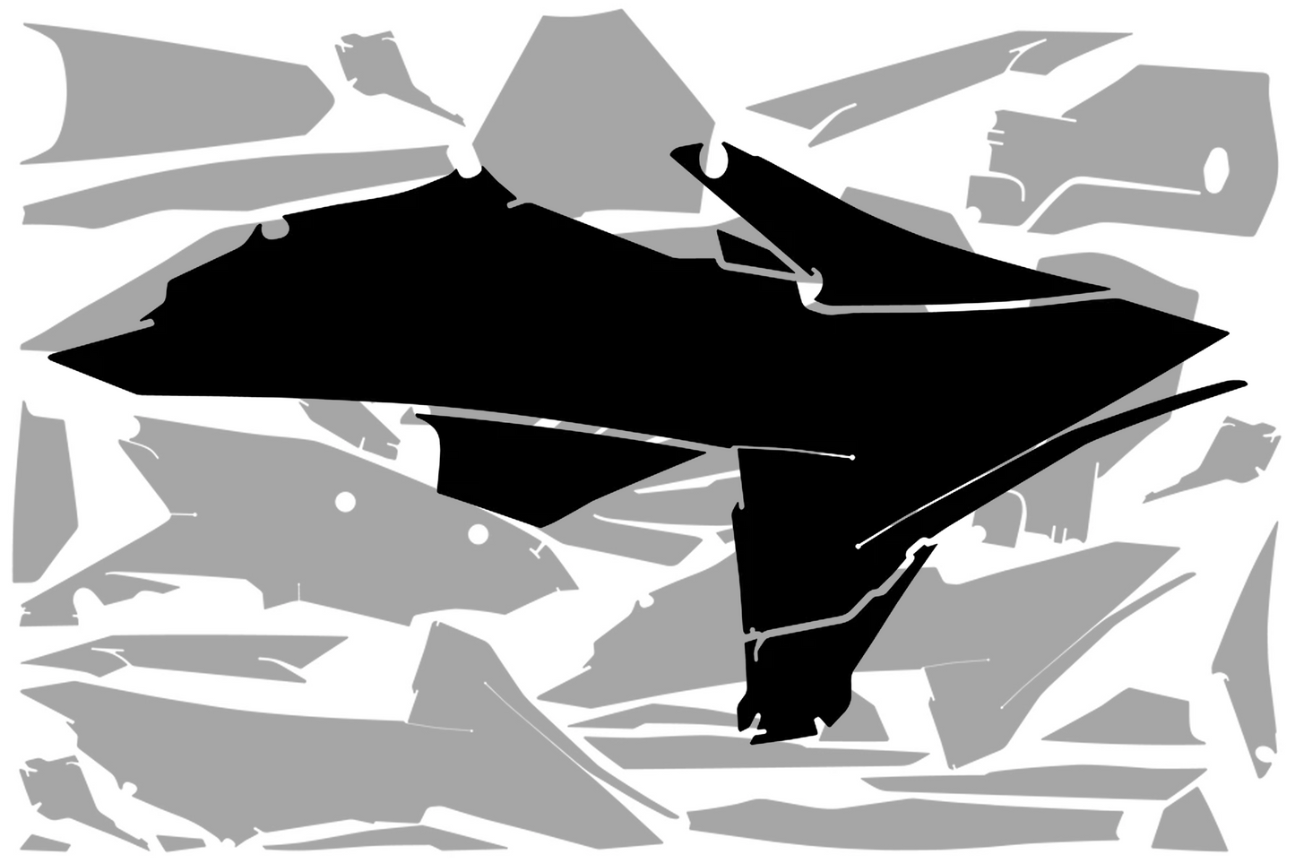 Right front ear - Reprint