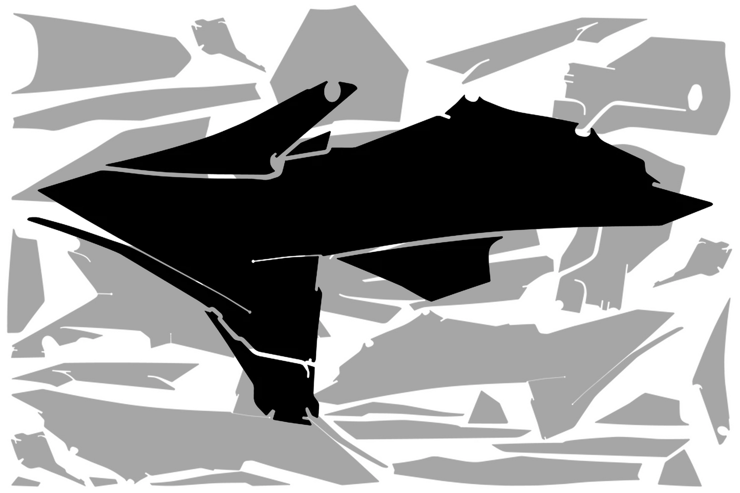 Left front vent - Reprint