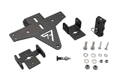 Support De Plaque Pliant - Noir