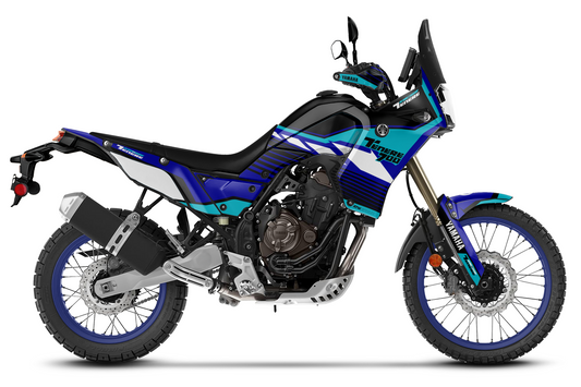 Kit déco Moto “Modern” Yamaha 700 Tenere Cyan