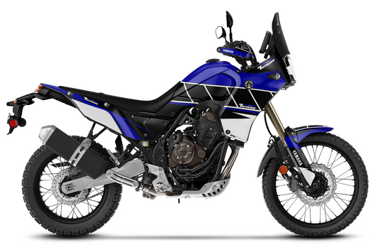 Kit déco Moto “Usine” Yamaha 700 Tenere Bleu