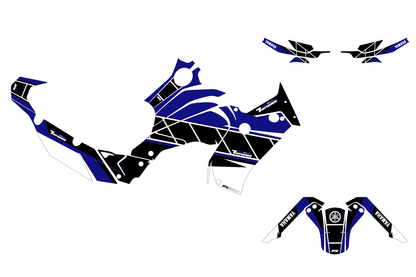 Kit déco Moto “Usine” Yamaha 700 Tenere Bleu