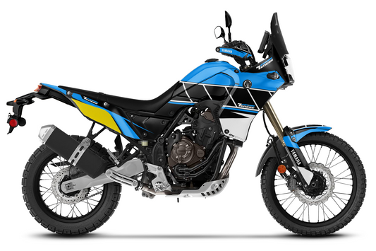 Kit déco Moto “Usine” Yamaha 700 Tenere Cyan