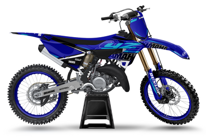 Kit déco motocross “Count” Yamaha 125 YZ Bleu