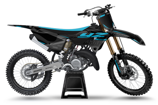 Kit déco motocross “Count” Yamaha 250 YZ Cyan