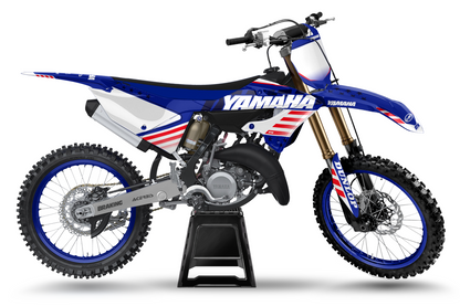 Kit déco motocross “Country” Yamaha 250 YZ Bleu