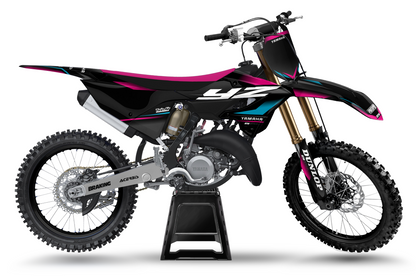 Kit déco motocross “Tech” Yamaha 125 YZ Rose